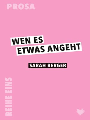 cover image of Wen es etwas angeht